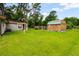 Large backyard with a shed and gazebo, offering ample outdoor space at 109 Rahway Rd, Goose Creek, SC 29445