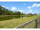 Backyard with pond, green grass, and trees at 1578 Stanwick Dr, Johns Island, SC 29455