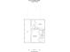 Second floor plan featuring two bedrooms, closets, bathrooms, and a piazza with access to the stairs at 16 Trumbo St, Charleston, SC 29401