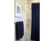 Bright bathroom featuring a shower with subway tile, and stylish gold art and towel rack at 1723 Bolden Dr, Mount Pleasant, SC 29466