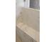 Stylish built-in shower bench with marble tiling at 1723 Bolden Dr, Mount Pleasant, SC 29466