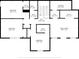 Detailed floor plan showcasing the layout of the house's second floor at 175 Basket Grass Ln, Summerville, SC 29486
