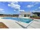 Community swimming pool with lounge area and splash pad, perfect for relaxation and Gathering fun at 175 Basket Grass Ln, Summerville, SC 29486