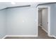 Unfinished basement area with modern flooring, offering potential for customization and added living space at 20 Stratton Dr, Charleston, SC 29420