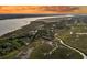Panoramic aerial of coastal landscape featuring waterways, marshland, and residential areas at 200 Wappoo Rd, Charleston, SC 29407