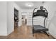 Spacious living room showcasing hardwood floors, white molding, and built-in shelving at 200 Wappoo Rd, Charleston, SC 29407