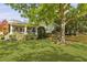 A charming, well-maintained yard, featuring a picket fence, lush lawn, and mature shade trees at 2060 Wappoo Hall Rd, Charleston, SC 29412