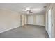 This bedroom has carpeted floors, storage closets, and access to the exterior at 2340 Ashley River Rd, Charleston, SC 29414