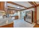 Charming kitchen with stainless steel appliances, granite countertops, and ample wood cabinetry at 2340 Ashley River Rd, Charleston, SC 29414