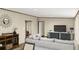 Spacious living room with comfortable seating and a large screen TV, great for relaxing at 282 Marion Rd, Dorchester, SC 29437