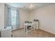 Spare bedroom with desk, chair, carpet and window at 309 Harriswood Ln, Moncks Corner, SC 29461