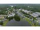 Community aerial view showcases the neighborhood's proximity to the lake and natural surroundings at 3257 Timberline Dr, Johns Island, SC 29455