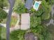 Aerial view showcasing a home, landscaped yard, and its proximity to winding creeks and marsh, offering a serene setting at 37 Fort Royal Ave, Charleston, SC 29407