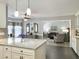 Open-concept kitchen flowing into the dining area with modern finishes and natural light at 482 Planters Trace Dr, Charleston, SC 29412