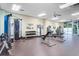 Bright fitness center featuring weight machines, free weights, and a mirror for effective workouts at 520 Crossland Dr, Moncks Corner, SC 29461