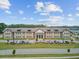 Foxbank Elementary School's front entrance, showcasing ample parking and a well-maintained facade at 520 Crossland Dr, Moncks Corner, SC 29461