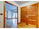 Inviting foyer with hardwood floors and a view into the living room at 5322 Chantilly Ln, North Charleston, SC 29418