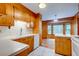 Functional kitchen features classic cabinets and ample counter space at 5322 Chantilly Ln, North Charleston, SC 29418
