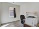 Office space with wood floors, large window, and a desk area at 576 Polaris Way, Summerville, SC 29486