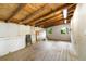 Shed featuring exposed framing and wooden floors with a small pair of windows at 886 Friendly Cir, Charleston, SC 29414