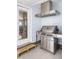 Outdoor grill with stainless steel hood, perfect for outdoor cooking and entertainment at 907 Pauline Ave, Charleston, SC 29412
