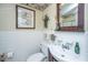 Classic bathroom with a vintage sink and neutral color palette at 930 Stiles Dr, Charleston, SC 29412