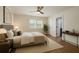 Comfortable bedroom with a ceiling fan, neutral colors and ample natural light at 103 Four Iron Dr, Summerville, SC 29483