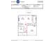 Layout of the first floor featuring a kitchen, Gathering room, office, garage, and porch at 111 Crosscut Ln, Summerville, SC 29486