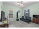 Spare bedroom featuring light green walls and carpeted floor at 117 Ponderosa Rd, Summerville, SC 29483