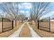 Gated driveway leading up to home at 117 Ponderosa Rd, Summerville, SC 29483