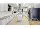 Bright, modern kitchen with white cabinetry, stainless steel appliances, and a center island at 117 Ponderosa Rd, Summerville, SC 29483