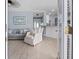 An open living area showcases stylish decor with seamless transitions into the kitchen, enhancing flow and connectivity at 1250 White Tail Path, Charleston, SC 29414