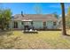Backyard featuring light blue siding, a small patio, and an outdoor cooking area with a grill at 130 Shropshire St, Goose Creek, SC 29445