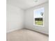 Bright bedroom featuring plush carpeting, a neutral color palette, and a view of the outdoors at 133 Brant Dr, Summerville, SC 29483
