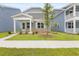 Charming home with a welcoming porch and well-manicured lawn, creating an inviting curb appeal at 133 Brant Dr, Summerville, SC 29483