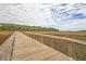 Picturesque boardwalk with wooden planks overlooking marshland, offering serene views and a connection with nature at 134 Etiwan Park St, Charleston, SC 29492