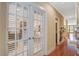 Hallway with hardwood floors and doors leading to other rooms at 1454 Carradale Ln, Mount Pleasant, SC 29466
