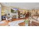 Cozy living room with a fireplace, large TV, and comfortable seating arrangement at 1454 Carradale Ln, Mount Pleasant, SC 29466