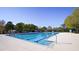 Large community swimming pool with marked lanes and a spacious surrounding deck area at 164 Historic Dr, Mount Pleasant, SC 29464