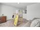 Playroom with climbing gym set and neutral paint, with a large window for natural light at 165 Clydesdale Cir, Summerville, SC 29486