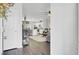 Inviting entryway featuring hardwood floors and open access to the kitchen and living room at 165 Clydesdale Cir, Summerville, SC 29486