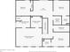 Second-floor plan displaying bedrooms, bathrooms, and laundry room layout at 165 Clydesdale Cir, Summerville, SC 29486