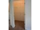 Walk-in closet with shelving and rod for hanging clothes at 1755 Central Park Rd # 9103, Charleston, SC 29412
