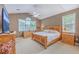 Spacious main bedroom with a ceiling fan, natural light, and light-colored furnishings at 1868 Palmetto Isle Dr, Mount Pleasant, SC 29466