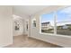 Inviting dining area featuring hardwood floors and a view of the neighborhood streetscape at 198 Winding Branch Dr, Summerville, SC 29486