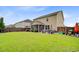 Expansive backyard with lush green lawn, perfect for outdoor activities and relaxation at 199 Meadow Wood Rd, Summerville, SC 29486
