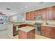 Stylish kitchen featuring granite countertops, stainless steel appliances, and a functional island at 199 Meadow Wood Rd, Summerville, SC 29486