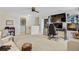 Cozy living room with comfortable seating and a workspace, offering a flexible and inviting area at 199 Meadow Wood Rd, Summerville, SC 29486