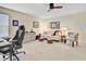 Relaxing living room with neutral decor and comfortable seating, creating a cozy and inviting atmosphere at 199 Meadow Wood Rd, Summerville, SC 29486