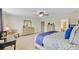 A well-lit main bedroom features a king bed, carpet flooring, neutral color scheme, and ample space for dressers at 199 Meadow Wood Rd, Summerville, SC 29486
